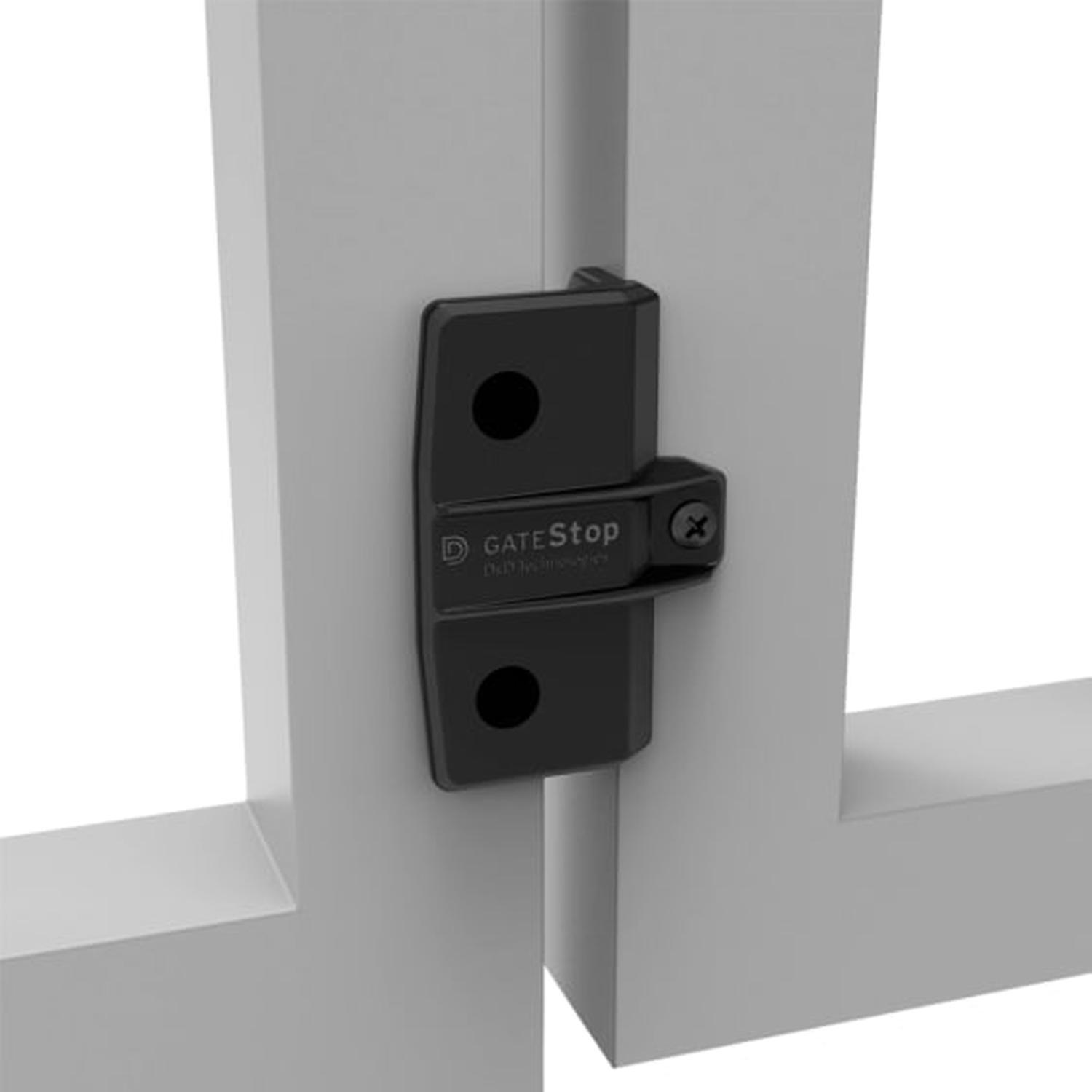 Gate Stop S3 Metal Black