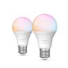 Essential E27 806 lumens 2 Pack 7.5 Watts Colour
