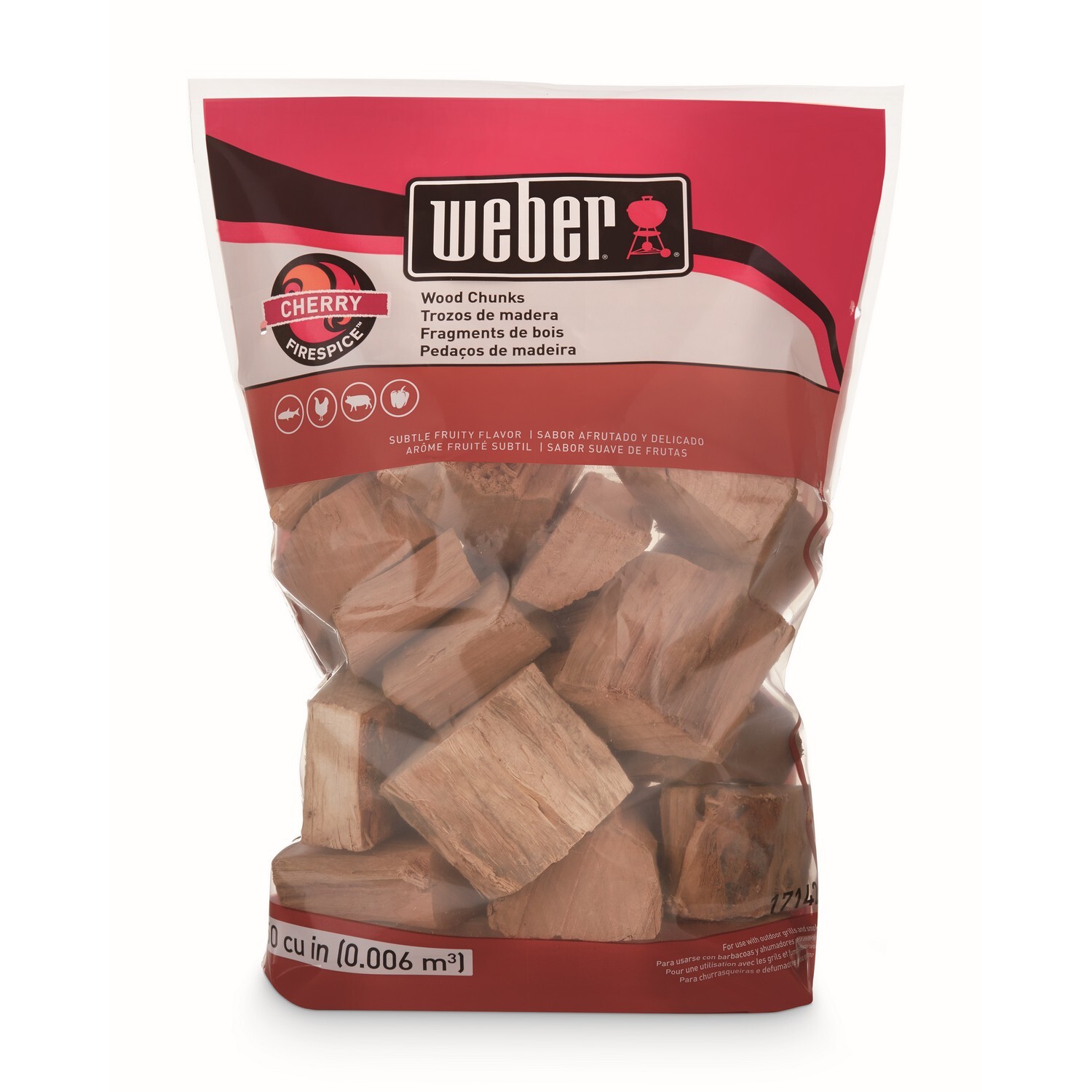 Cherry Wood Smoking Chunks 6 litre