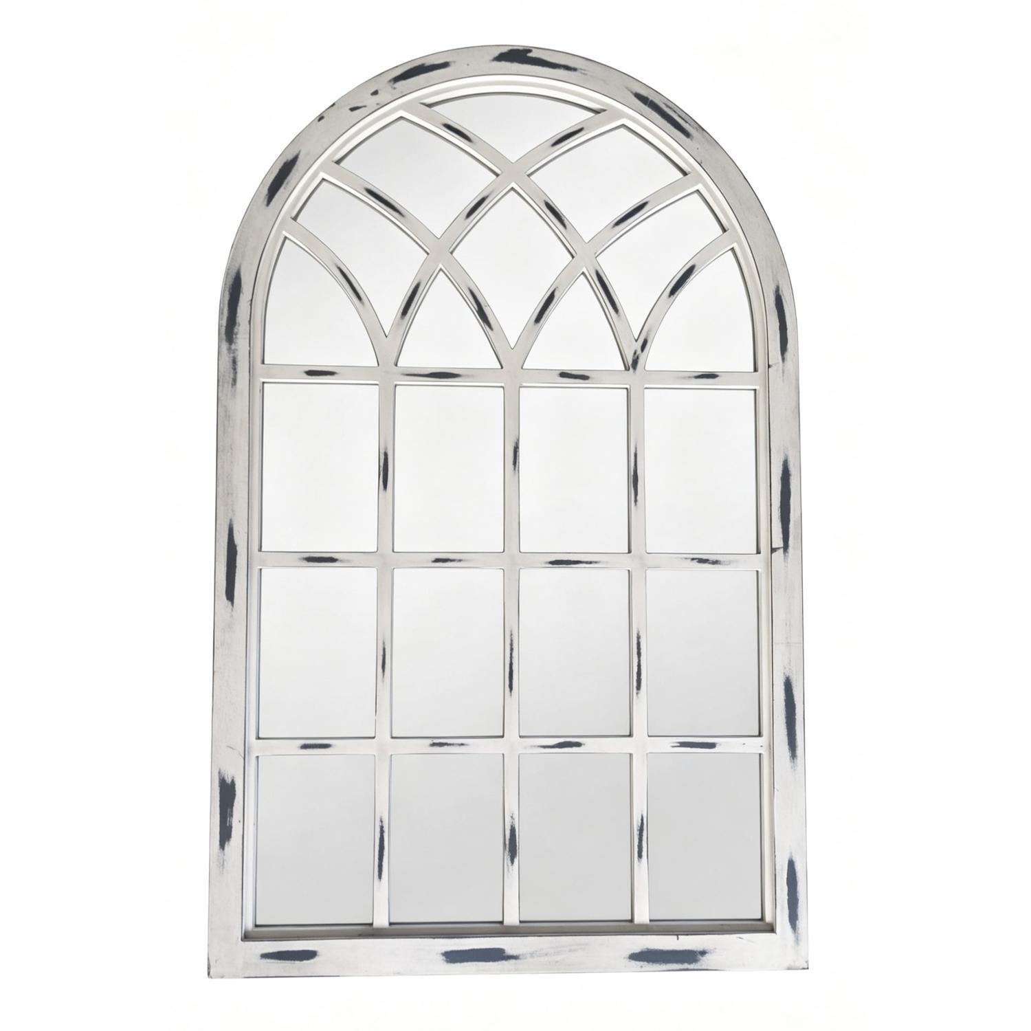 Arched Window Garden Mirror