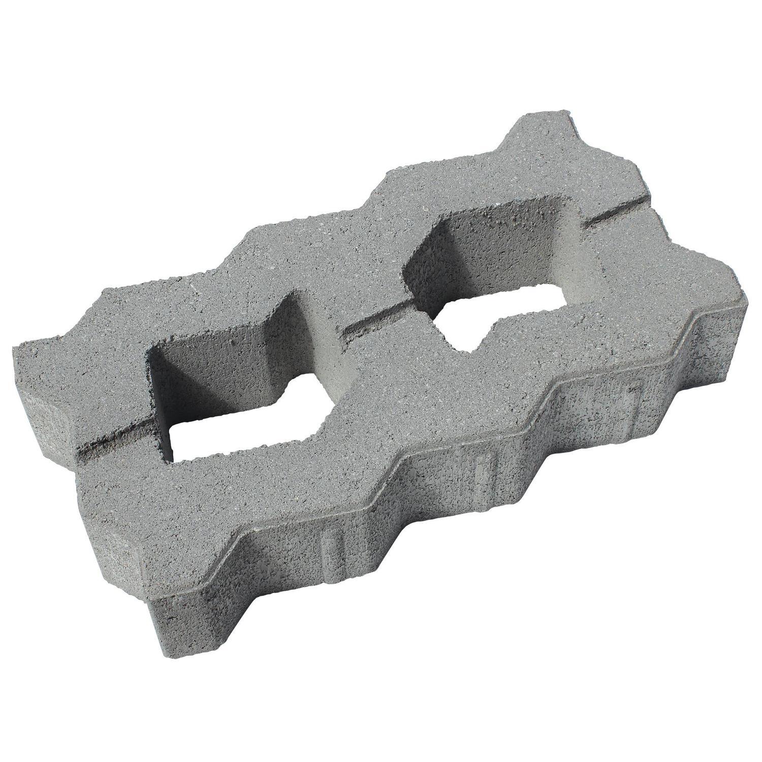 Grasslok Permeable Paver H: 80mm, W: 200mm, L: 400mm Natural