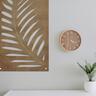 Fern Decorative Screen 900 x 1800mm Rust Steel