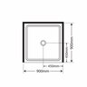 Gemini Alcove 3-Sided Shower Flat Wall