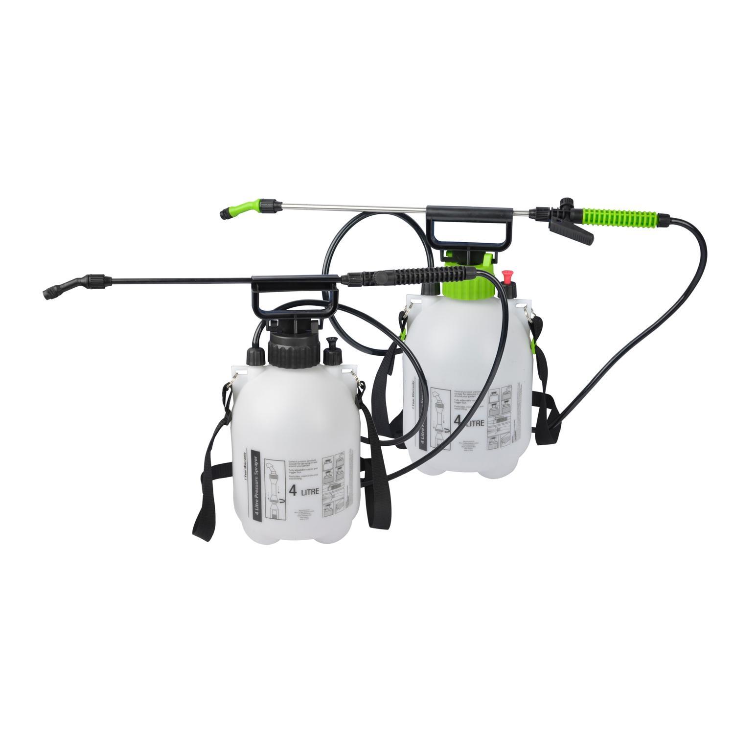 Pressure Sprayer 4 L Twin Pack