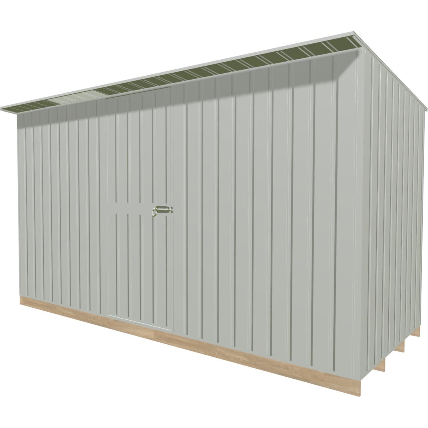 Shed H:1830mm, W:3770mm, D:1530mm Alu-Zinc