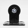 Low Profile Nylon Fixed Castor 50mm Black