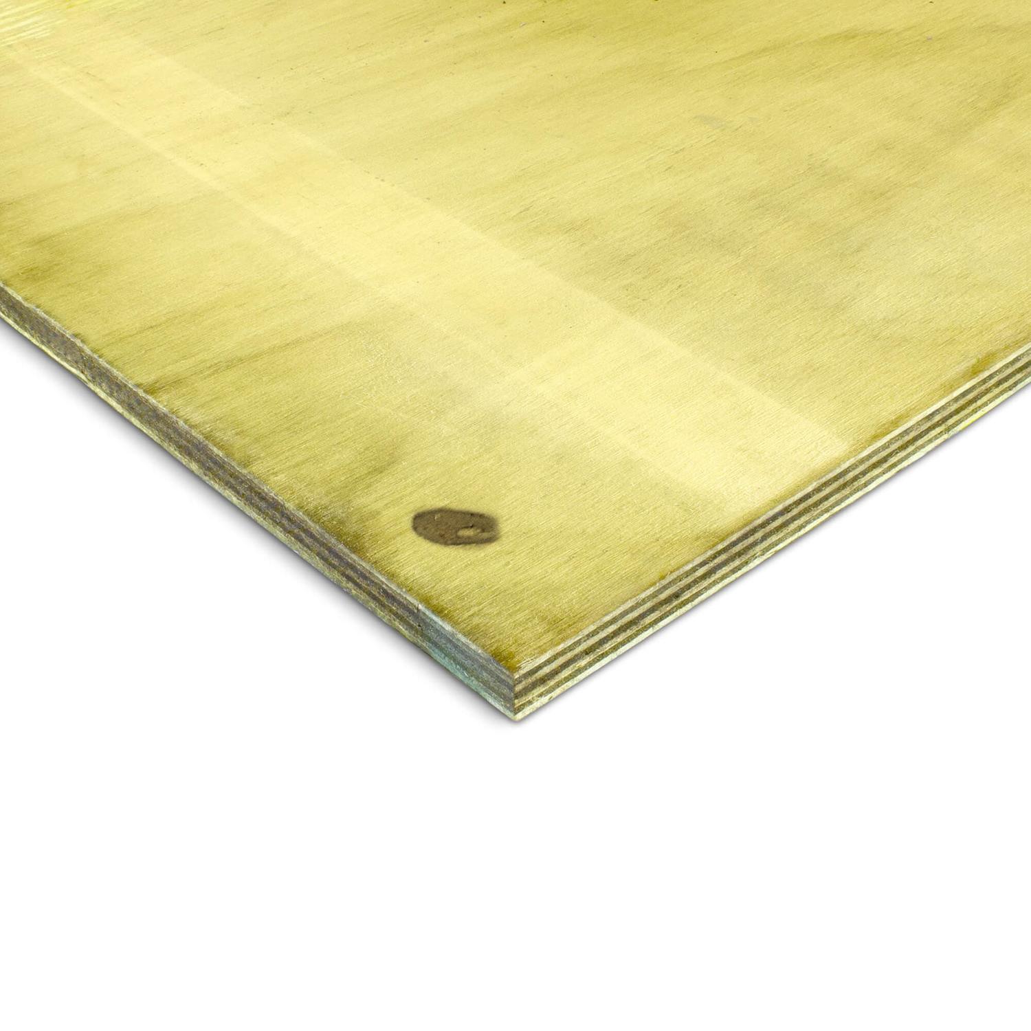 F14 DD H3.2-CCA Square Edge Structural Plywood 2400 x 1200 x 17mm Natural
