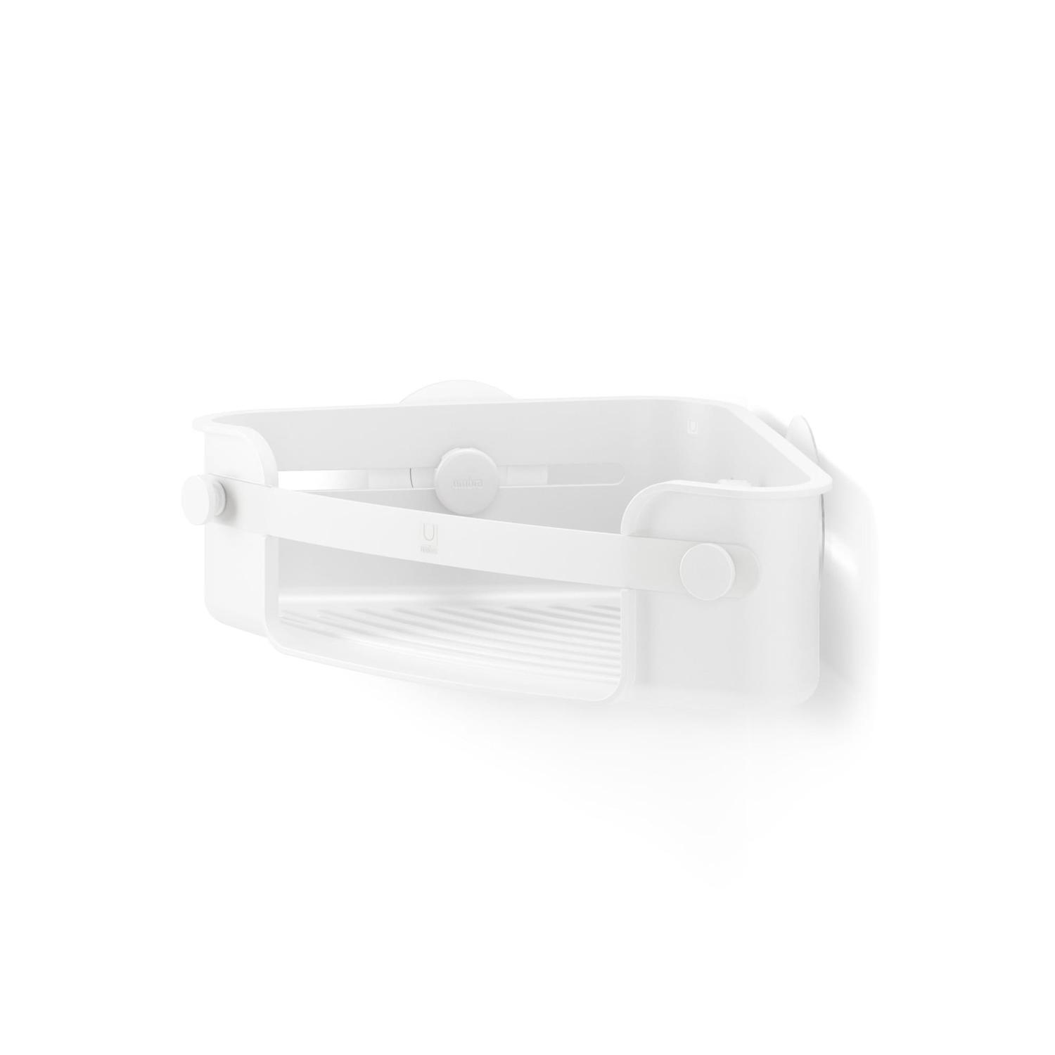 Corner Adhesive Flex Bin  White