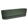 Plastic Trough with Saucer Green 70cm
