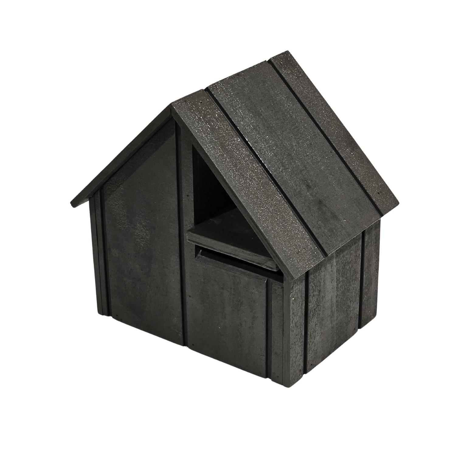 Chateau Timber Letterbox H:390, W:380, L:280 mm Ironsand