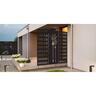 Nikau Decorative Screen 600 x 1200mm Rust Steel