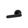 Privacy Lever Handle Set Satin Nickel Finish