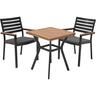 Mondo Outdoor Dining Setting 3 Piece Dining Chair