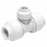 Reducing Tee 22mm X 22mm X 15mm White