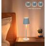 USB Charging Bistro Table Light H: 365mm, Dia: 110mm/3.7 V White