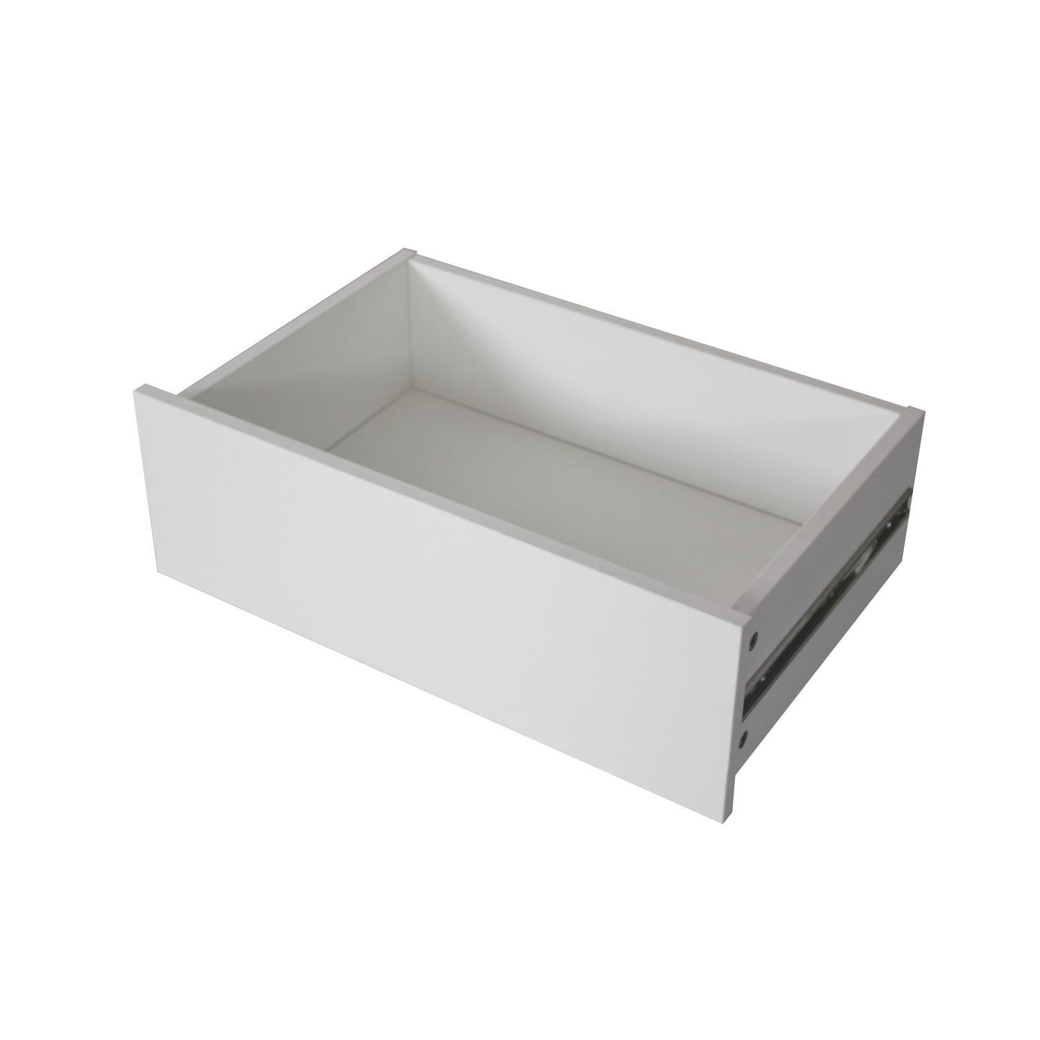 Wardrobe Drawer H: 190mm, W: 566mm, D: 366mm White
