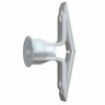 Plastic Toggle Plasterboard Anchors 1.6-1.9cm White Product/Orange Bag