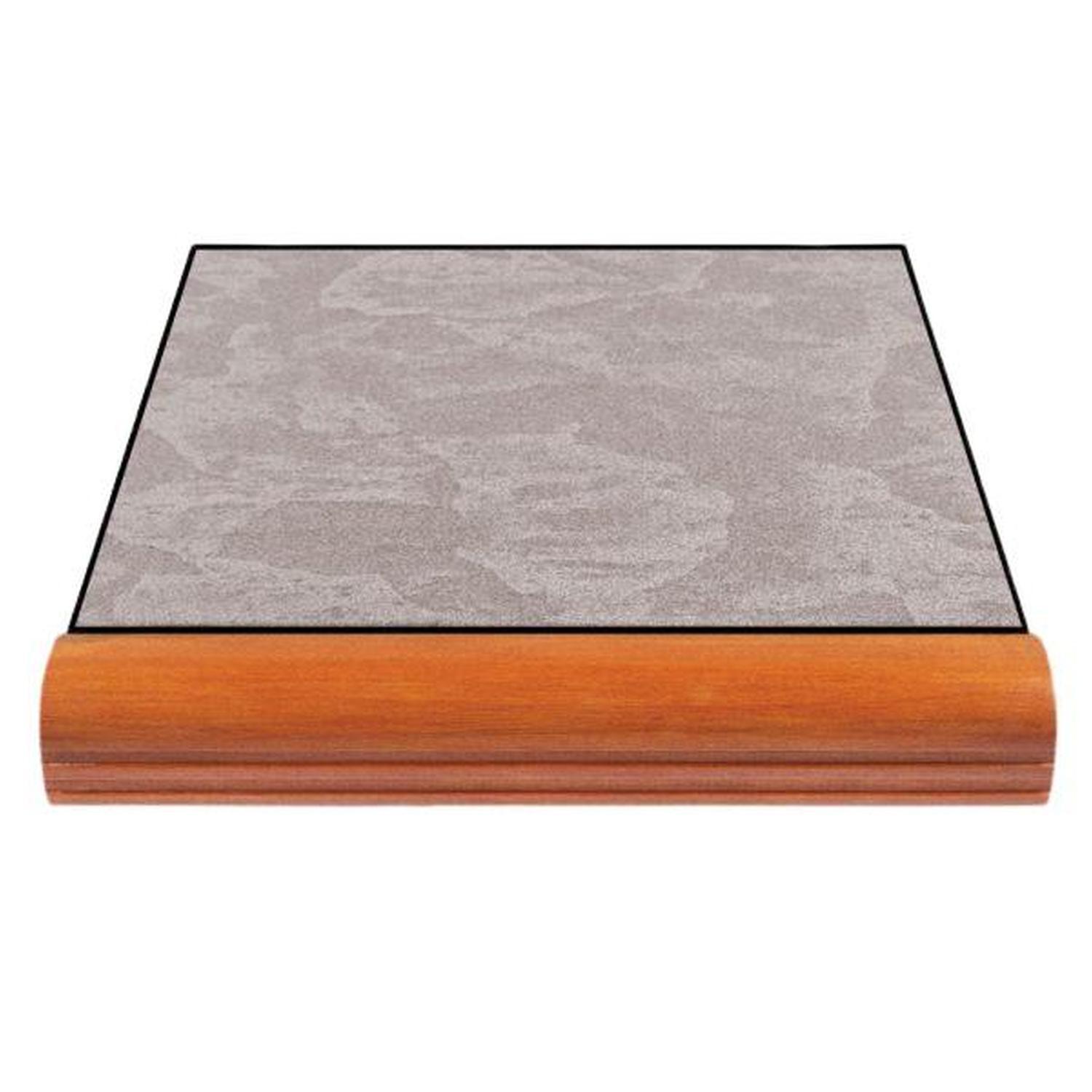 Rimu 1150 Corner Ash Floor Protector - Charcoal tile