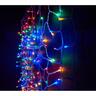 Connectable Curtain Light Lighted wire length: 2m / Low Voltage Warm White and Multi Colour