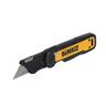 Fixed Blade Folding Push and Flip Knife
