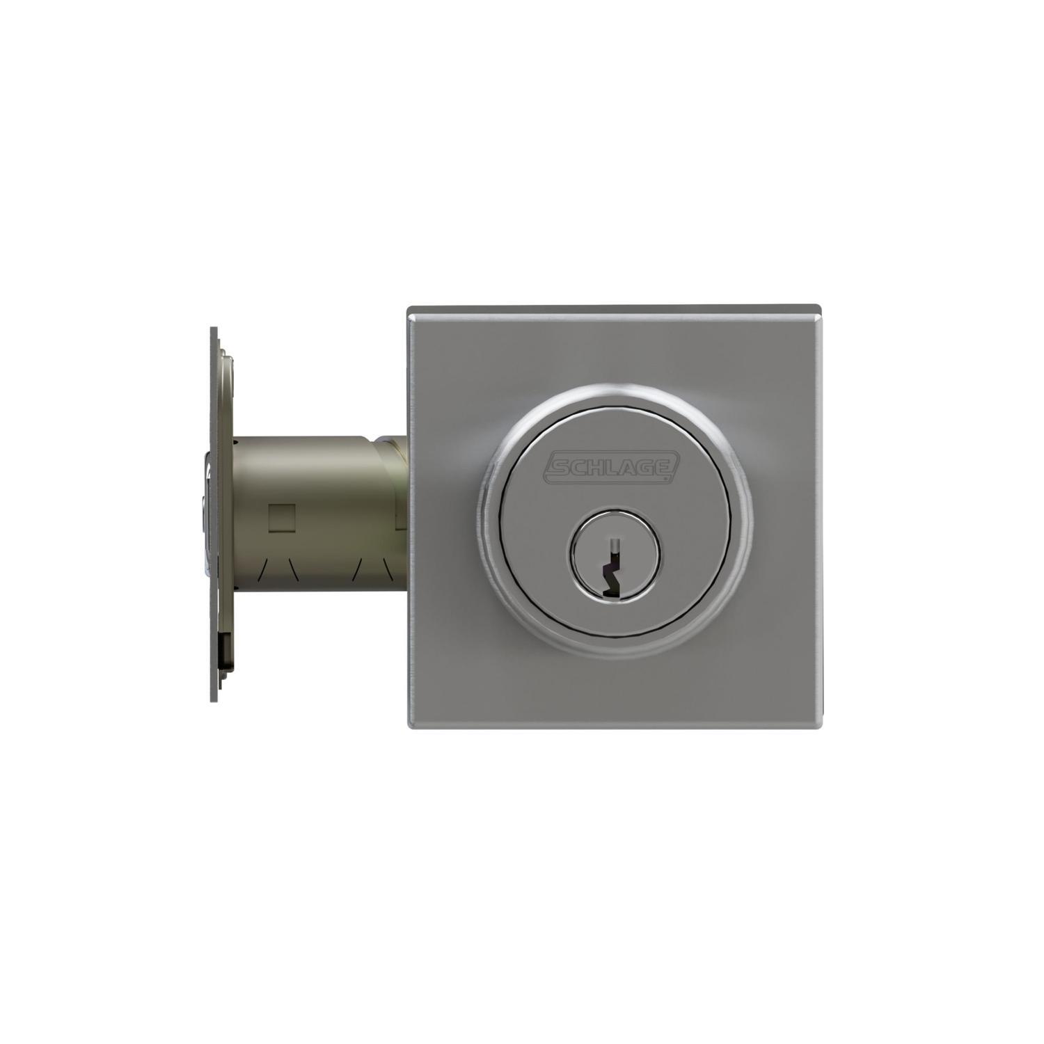 Deadbolt  Satin Chrome