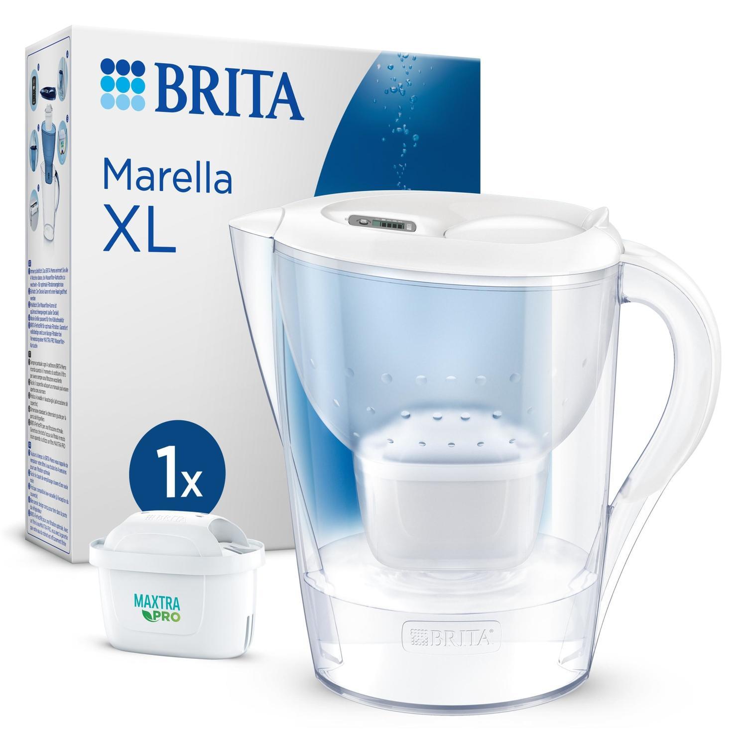 BRITA Water Filter Jug Marella XL 3.5L White