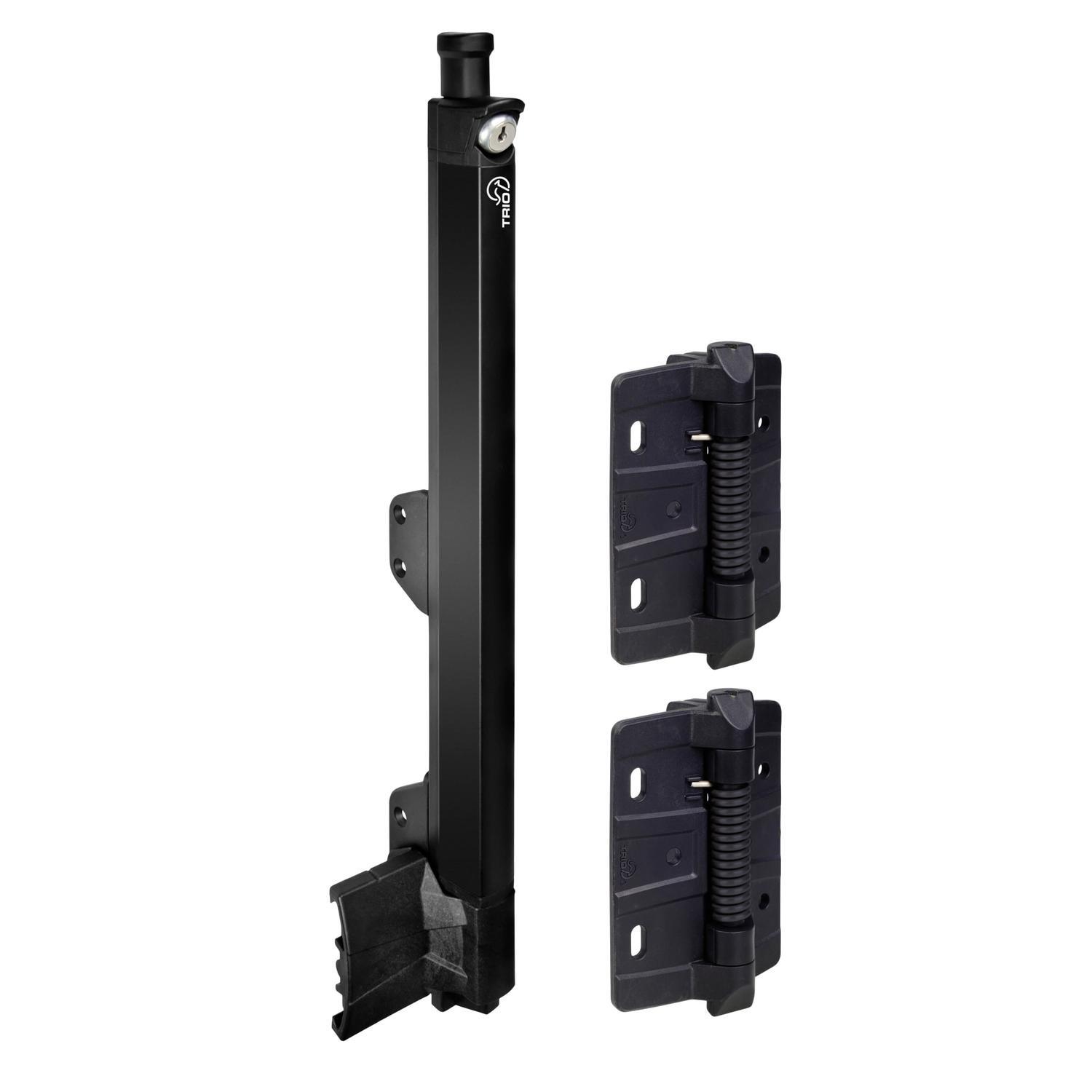 Gate Latch Kit 512mm x 84mm Black