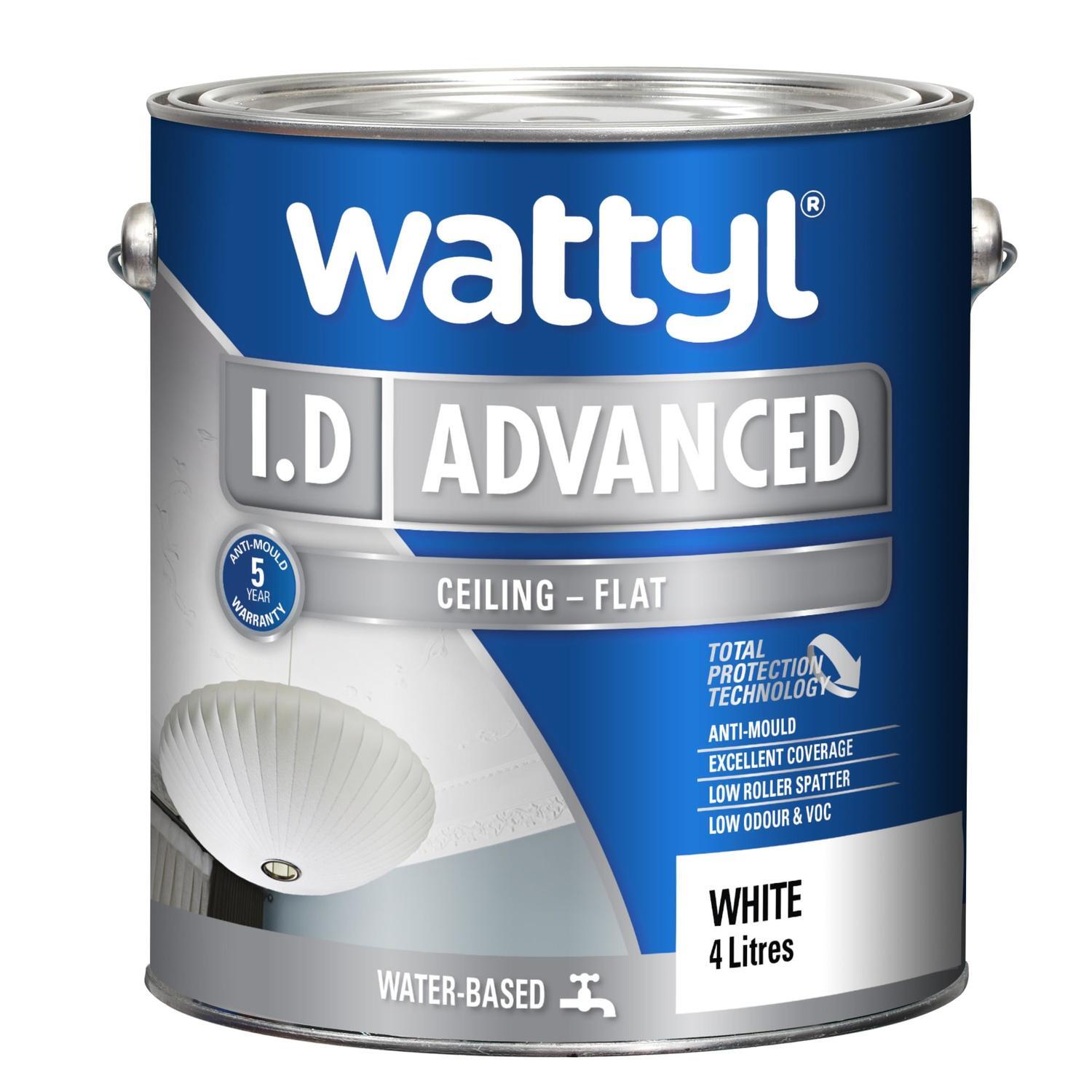 Ceiling Paint Anti Mould White 4L