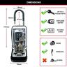 Push Button Portable Key Safe
