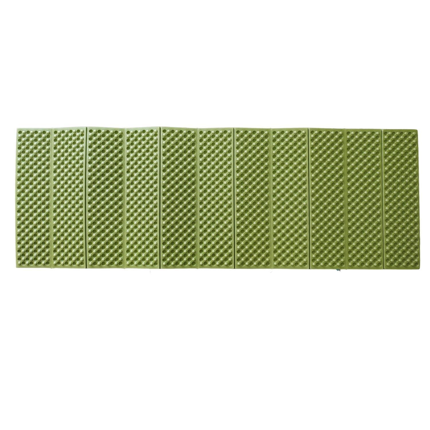 Foldable Single Camping Mat Green
