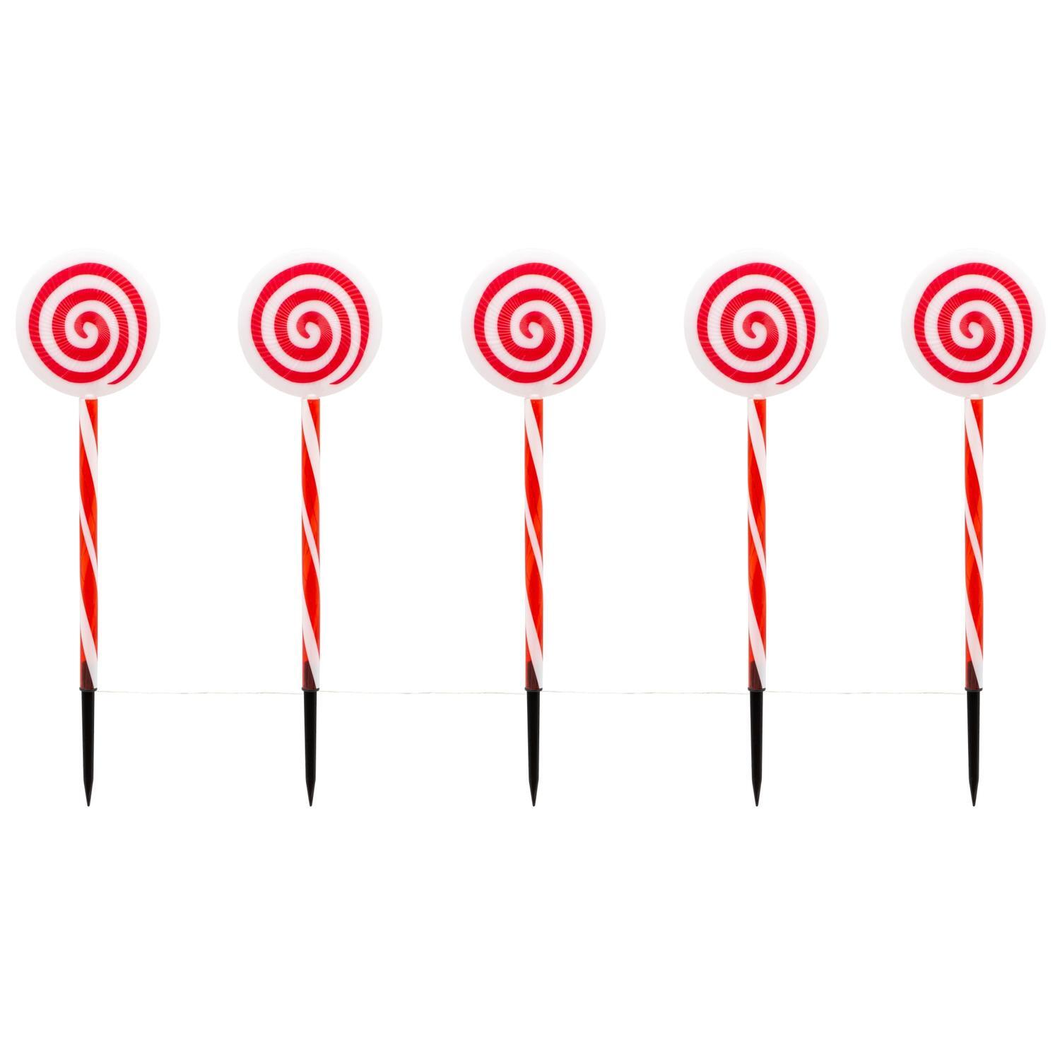 Candy Stake Lights 5-Pack 37cm