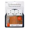 Hinged Furniture Anchors 2 Pack White