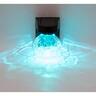 Glass Crackle Ball Colour Changing Wall Light 85mm White