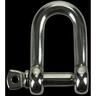 D Shackle  5mm Stainless Steel 316