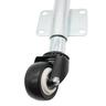Spring Load Swivel Gate Castor 50mm  Grey