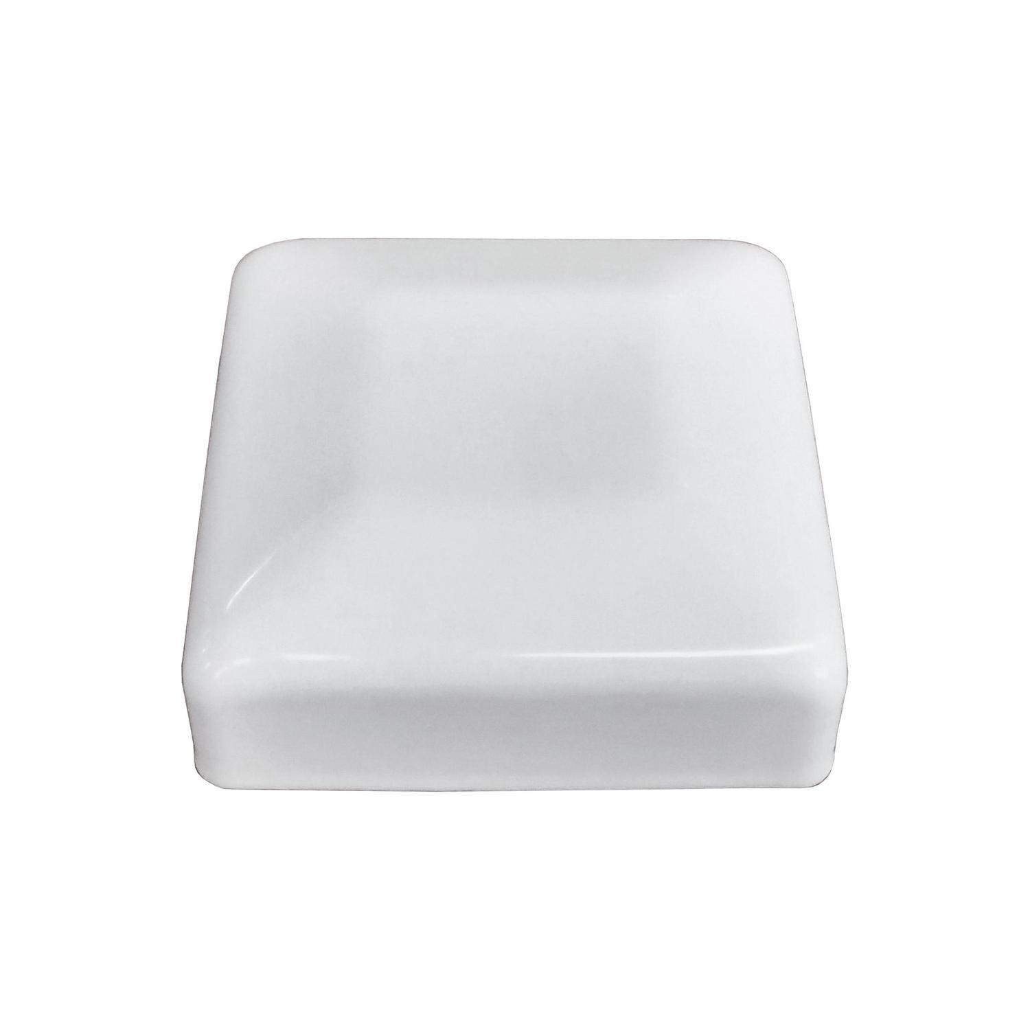 Aluminium Picket Fence Post Caps, Pack of 2