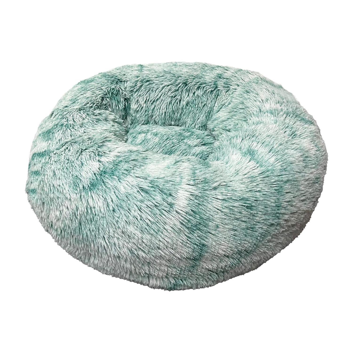 Donut Two Tone Dog Bed Medium Teal