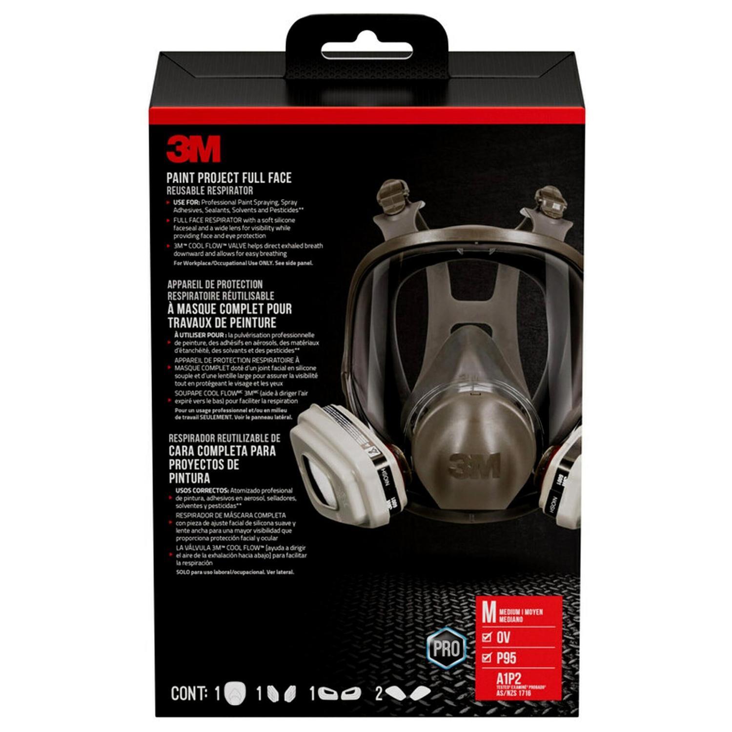 Full Face Paint Project Respirator