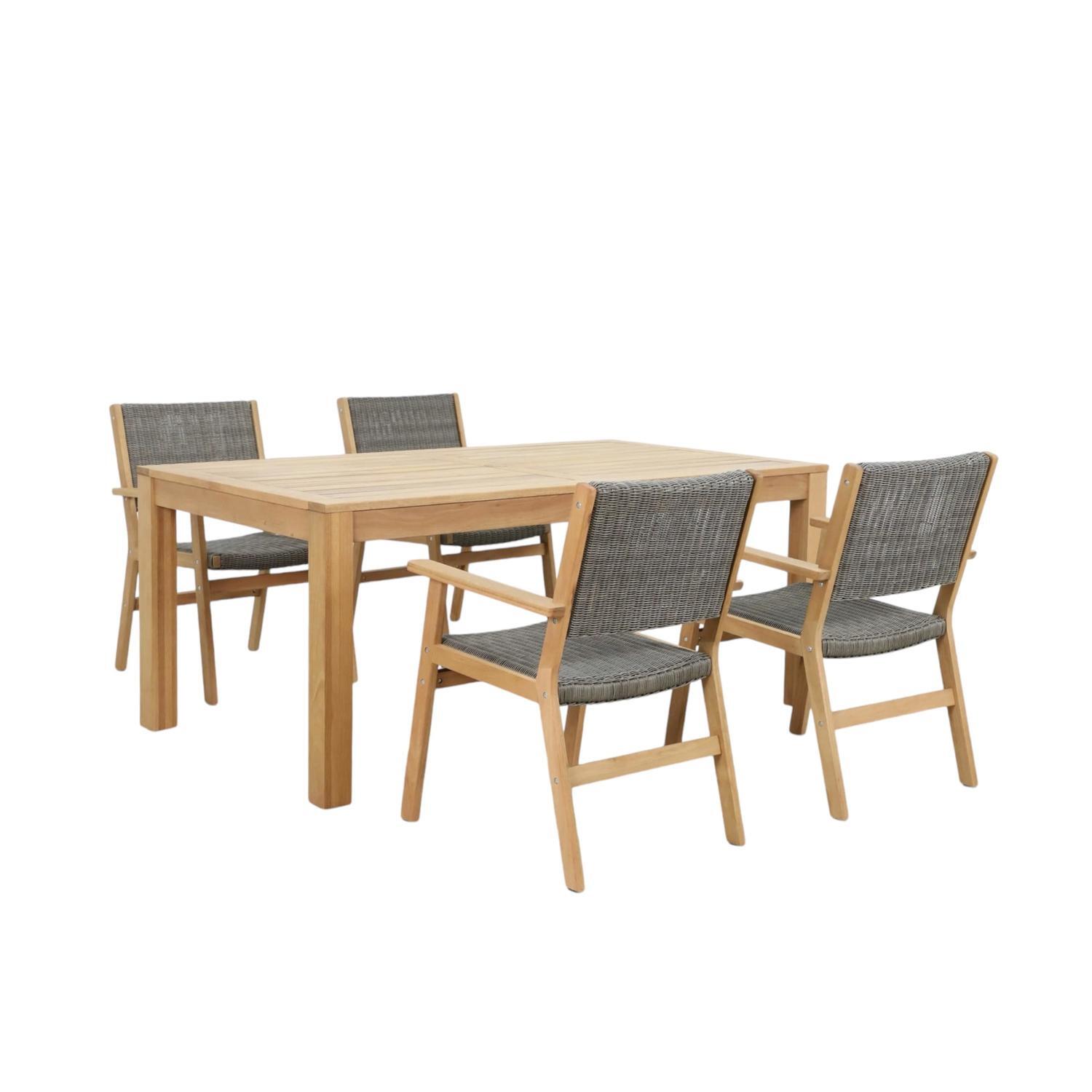 Outdoor Dining Setting 5 Piece