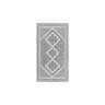 Amalfi Outdoor Rug W: 600mm, L: 1100mm Agra Grey