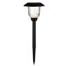 Glass Path Light 15 x 15 x 33.5cm   Solar powered Warm white