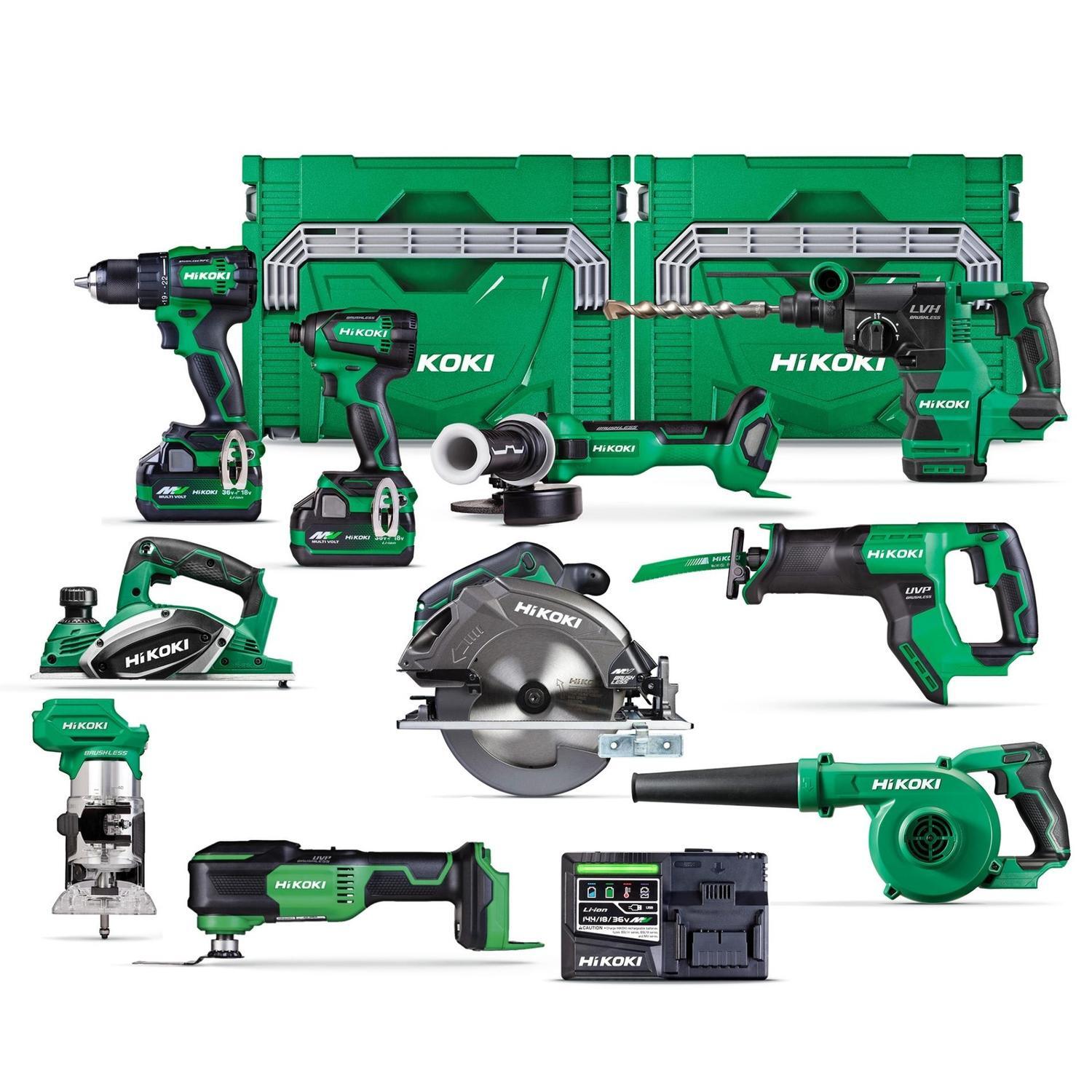 36/18V Multi Volt 10 Piece Tool Kit