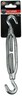 Turnbuckle Hook/Hook 8mm Galvanised