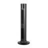 Tower Fan and Heater 107cm/2200 Watt Black