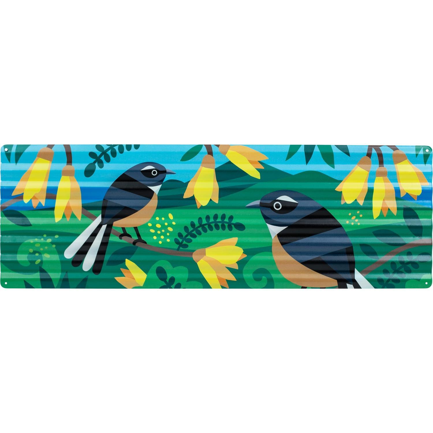 Fantail Corrugate Wall Art
