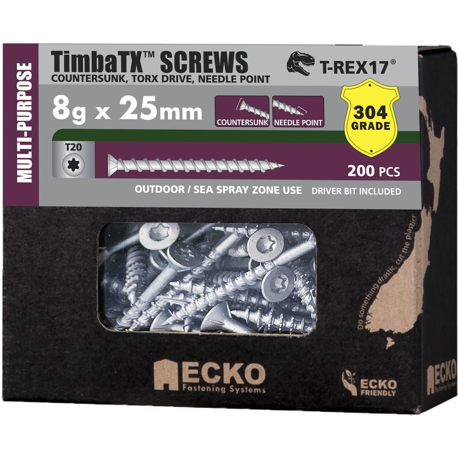 TimbaTX™ Multi-Purpose Screws