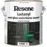 Lustacryl Semi-gloss Waterborne Enamel Paint 4L Green Base