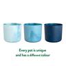 Plastic Ocean Indoor Pot