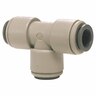 Filtration Equal Tee 1/4" Tube Grey