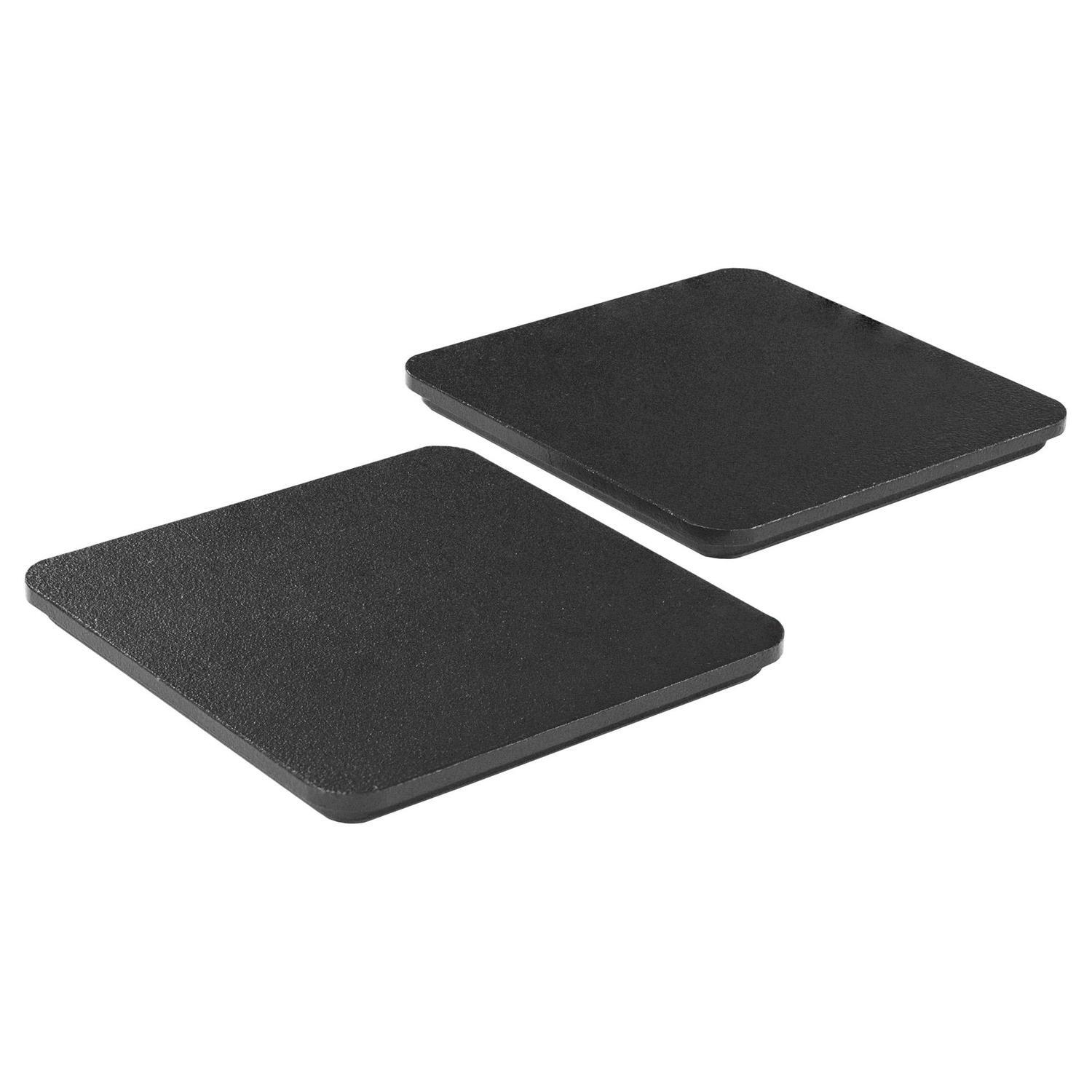 Batten Plastic Post Caps, Pack of 2 H:60mm x W:60mm x D:20mm White